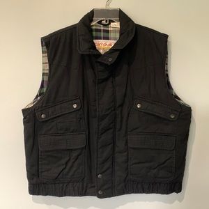 Campus Rugged Country Outdoor Vest Men's XL Black